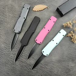 Mini A07 Zinc Alloy Handle 440c steel Handle Outdoor Folding Knife Camping Tactical Hunting EDC Portable Knife, men's gift