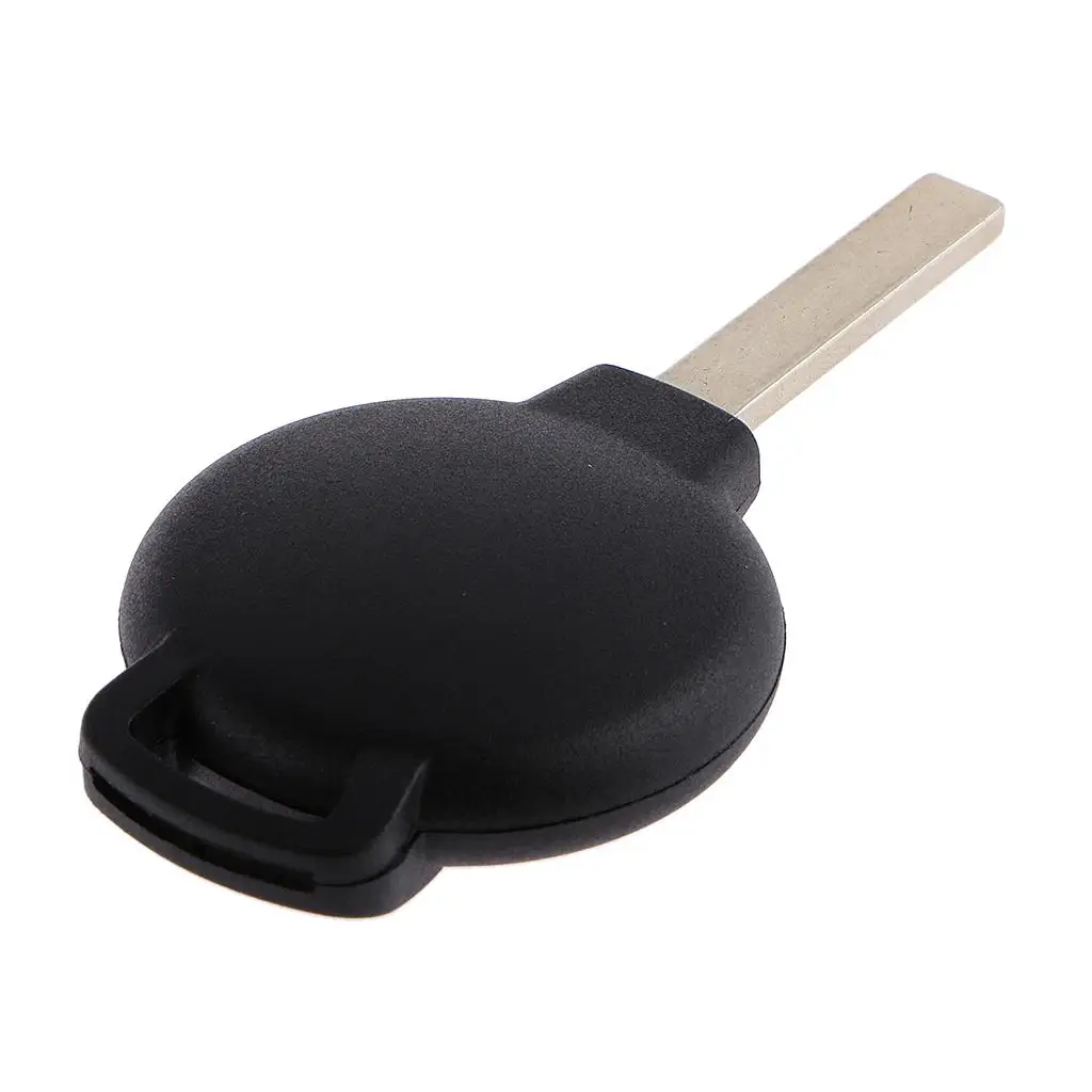 Capa de chave remota de substituição Fob 4 botões com lâmina para Smart Fortwo