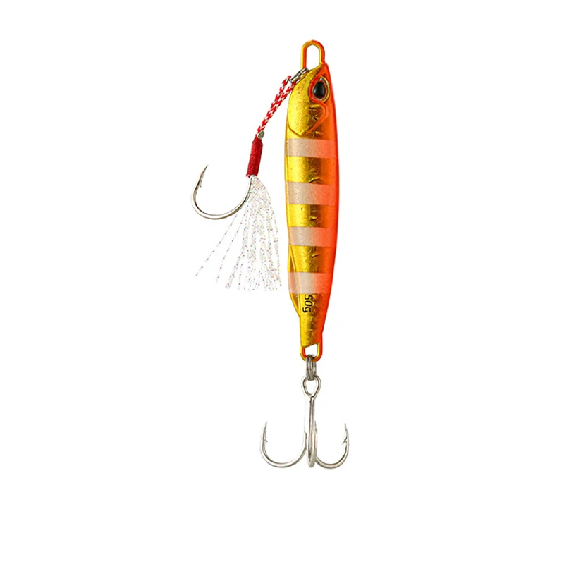 Imagem -03 - Colher Japonesa do Gabarito do Metal do Molde Fundição Shore Jigging Fish Isca de Pesca do Robalo Equipamento Artificial da Isca 10g 15g 20g 30g 40g 50g 2023