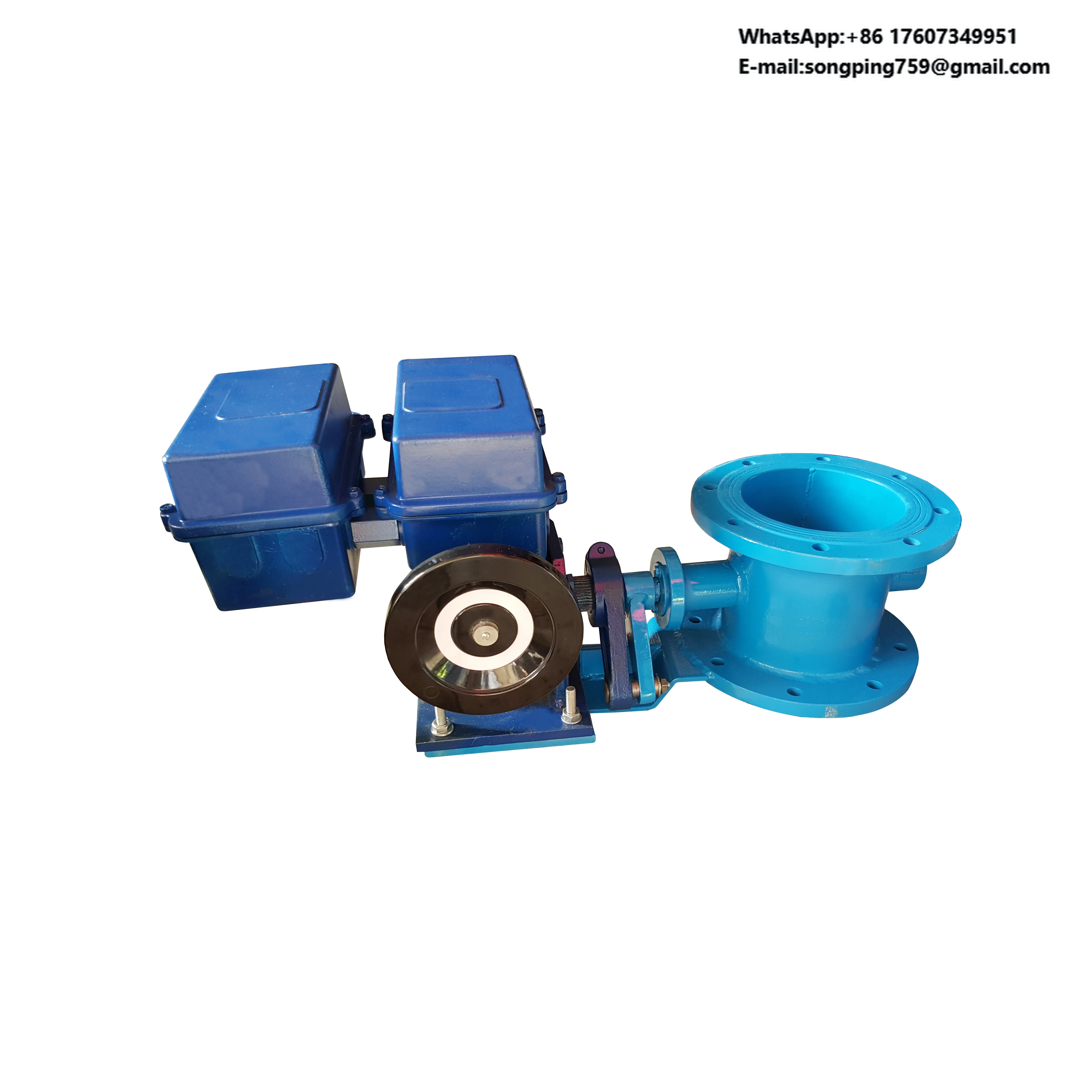 

D941H-0.5C Electric Air Duct Metal Sealing Flange Damper Valve