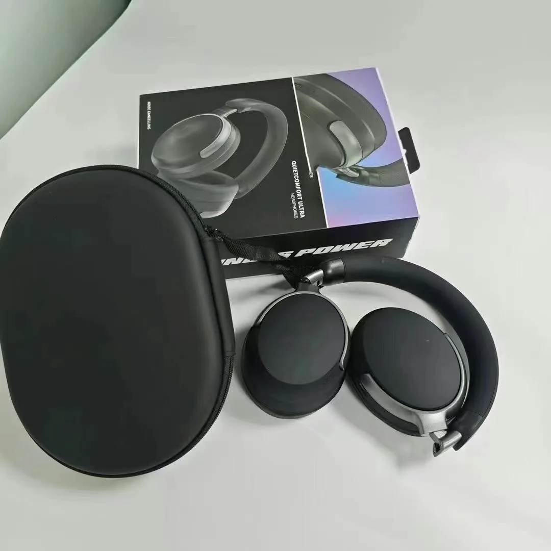 

New product QC65 Ultra over-ear wireless Bluetooth headphones with high-quality comfortable ear cushions and leather case, 5.3
