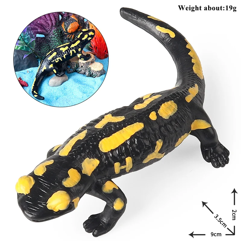 Oenux Wild Animals Action Figures Fox Koala Wolf Lizard Fox Monkey Woodpecker Model Figurines Home Decor Education Kids Gift Toy - view 6