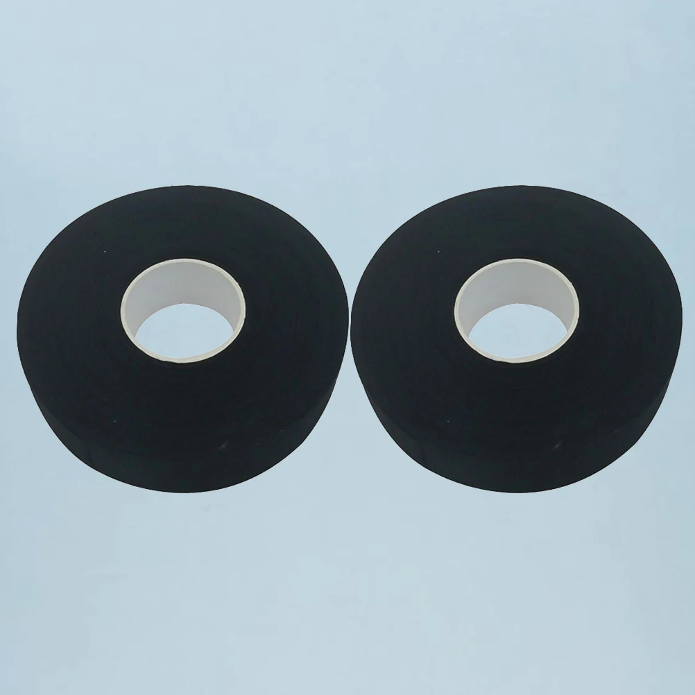 

2 Pcs Hockey Tape Stick Handling Cotton Adhesive Wear-resistant Sports Wrapper Sticky Palm Reduction