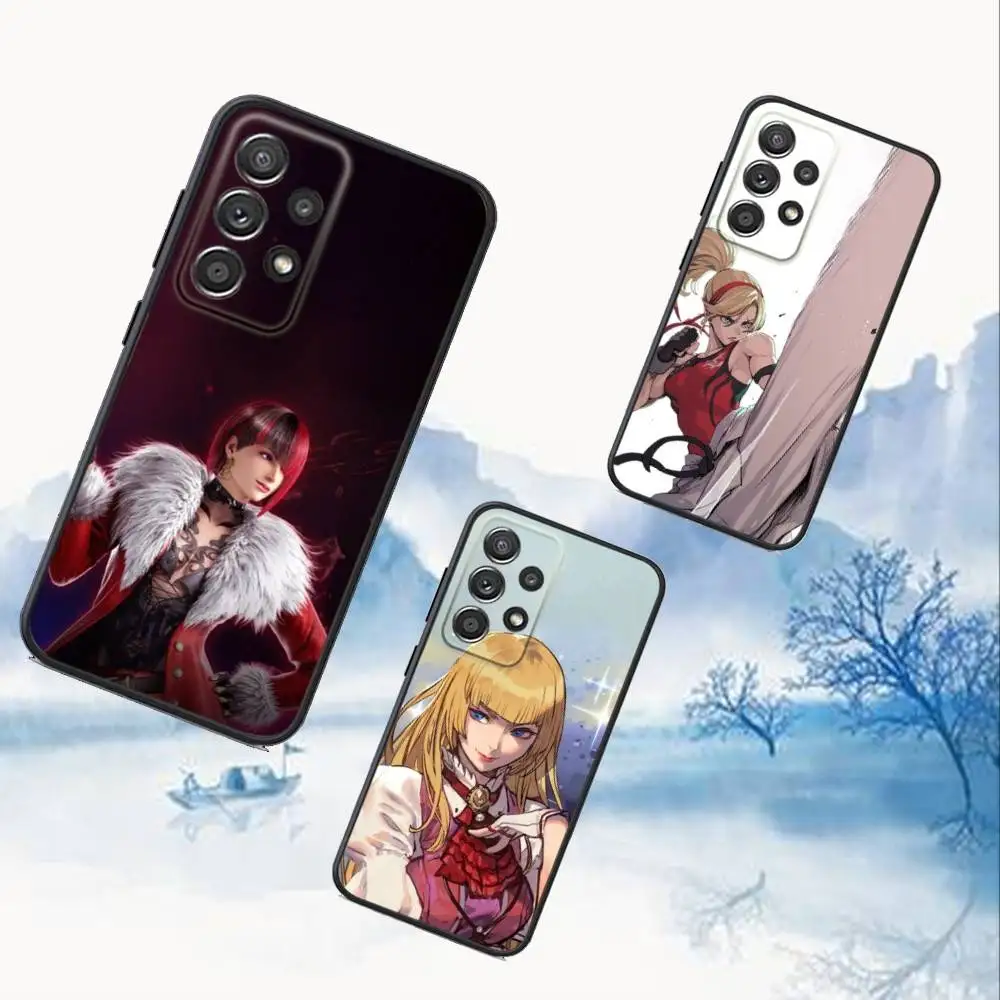 

Game T-Tekken Phone Case For Samsung S25,S24,S21,S22,S23,S30,Ultra,S20,Plus,Fe,Lite,Note,10,9,5G Black Cover