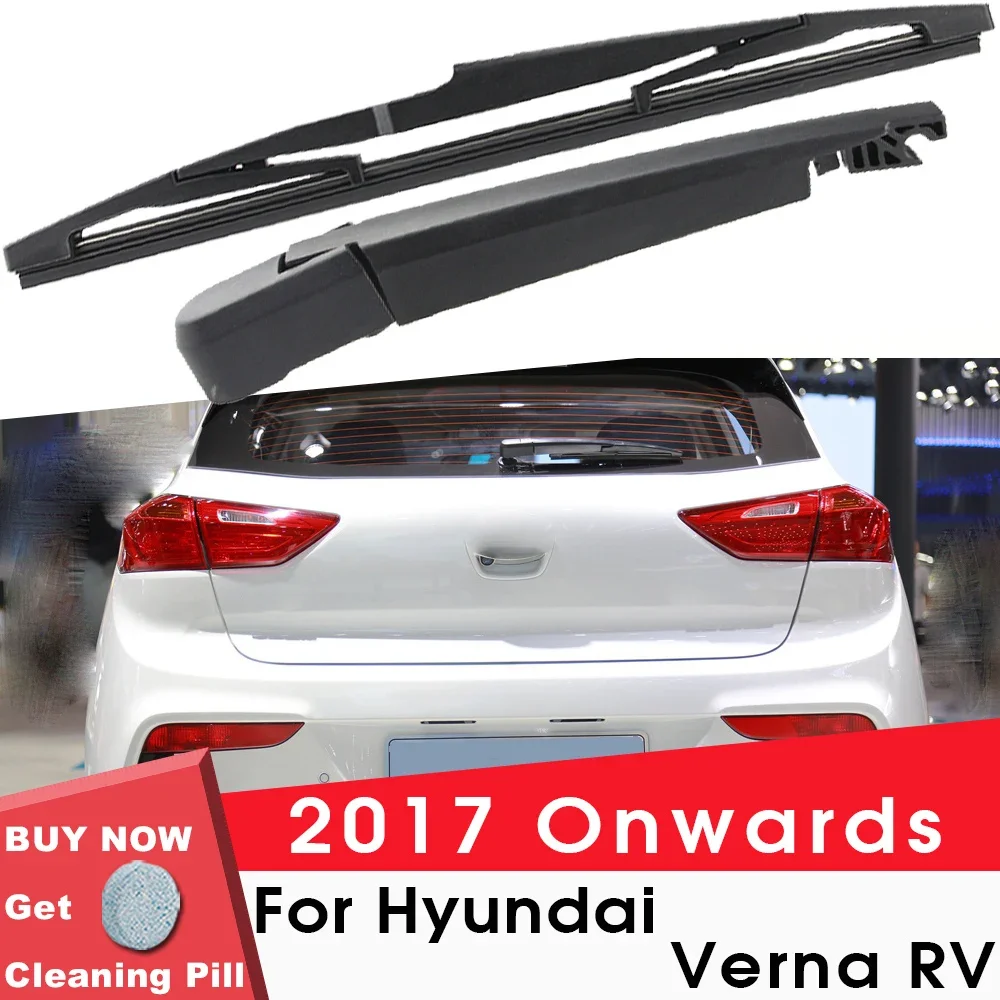 BEMOST Car Rear Windshield Wiper Arm Blades Brushes For Hyundai Verna RV 2017 Onwards Back Windscreen Auto Styling Accessories