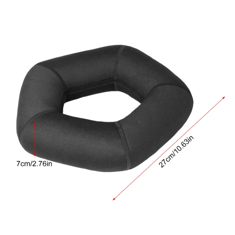 Motorcycle Helmet Stand, Neoprene Helmet Cushion Holder, Universal Anti-Roll Organizer For All Helmets, Reduces Sweat And Odor