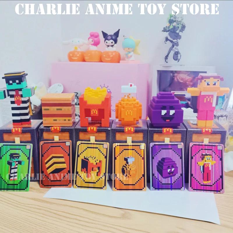 

New Happy Meal Toy ZOMBIE HAMBURGLAR MCD'S SKIN Figure Collectible Toys Desktop Decoration Kids Birthday Christmas Gifts