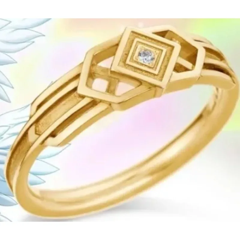 Lucifer Halo Fashion Rings with The Same Style As Popular Anime Two-dimensional Peripheral Characters Cosplay Costumes DIY Props