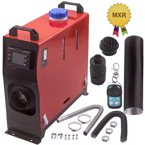 Updated 5000W Air diesel Heater LCD Remote 5KW 12V For Truck MotorHomes Caravan