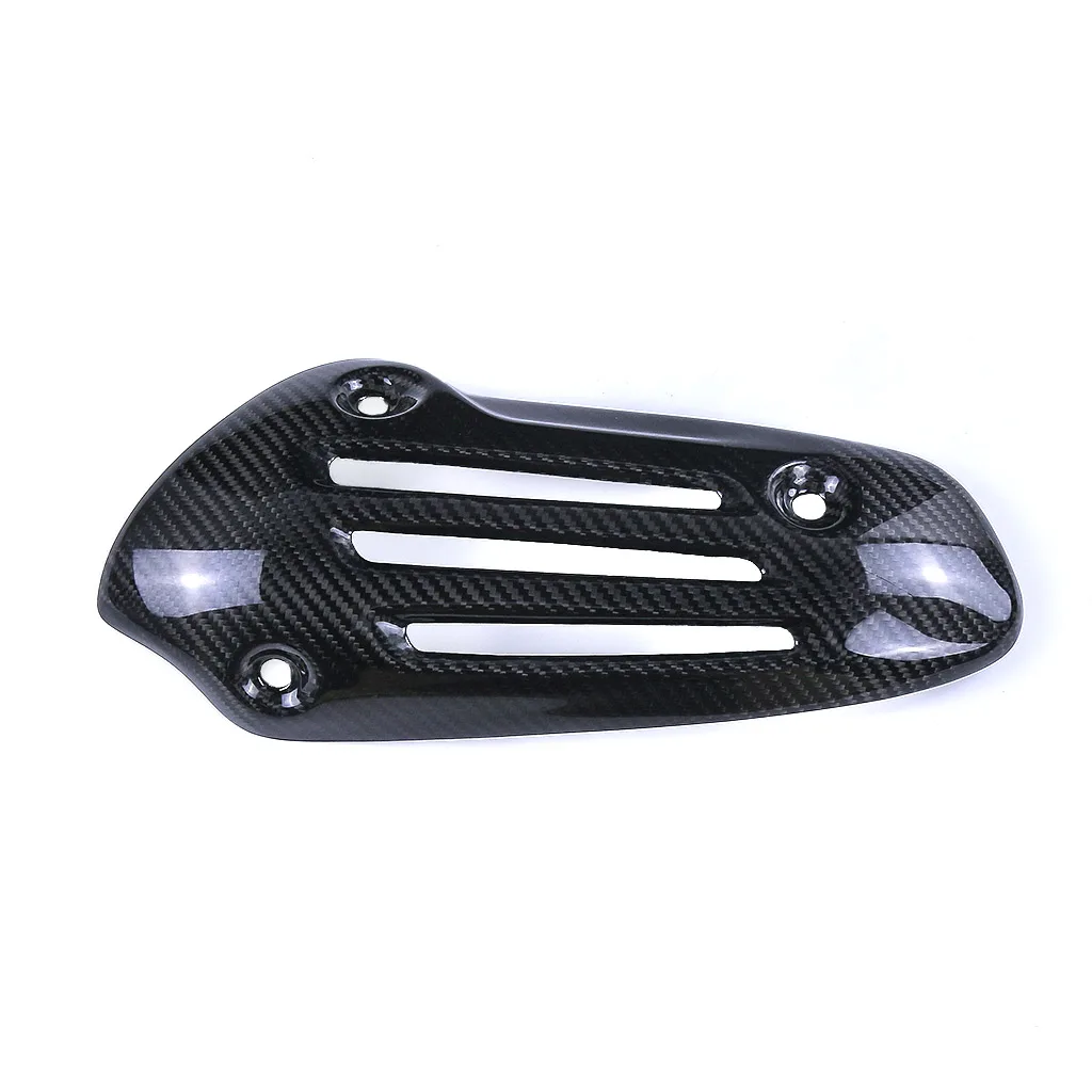 

For Vespa SPRINT 150 3K Carbon Fbier Exhaust Cover Protectors Motorcycle Accessories