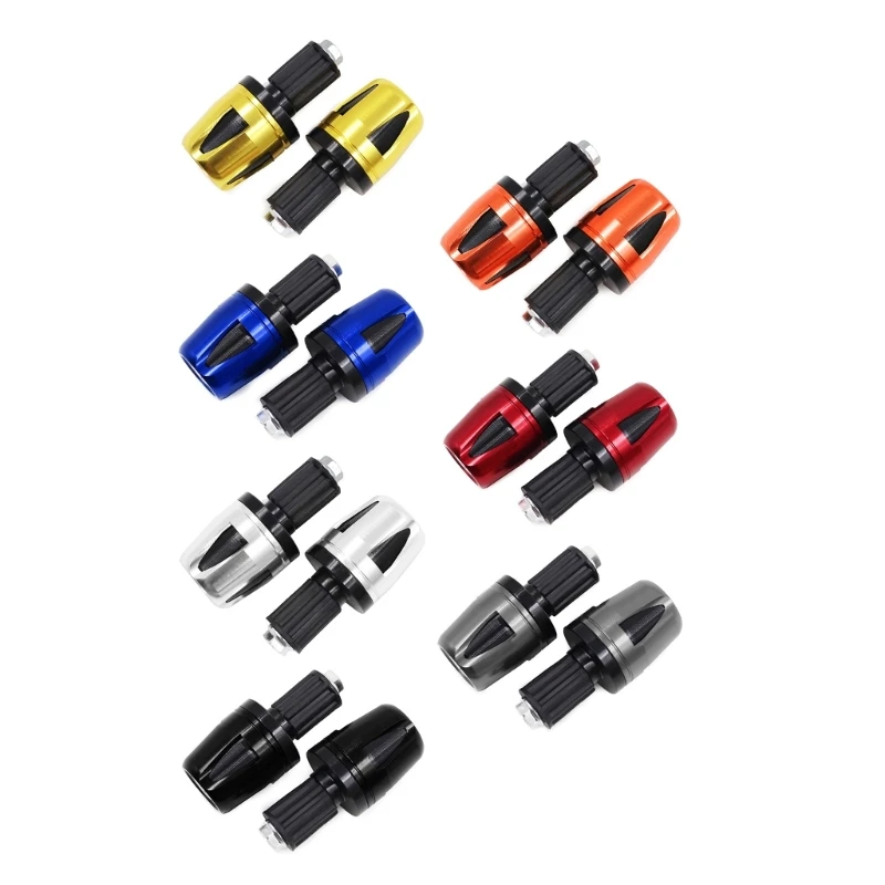 Bar End Plugs Handlebar End Caps Motorcycle Handlebar Plugs for Most Motorcycle Mountain Bike 7Colors