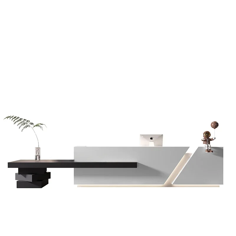 

Front Desk Cash Reception Desk Restaurant Counter Store Cabinet Reception Desk Luxury Cashier Table Empfangstheke Bar Furniture