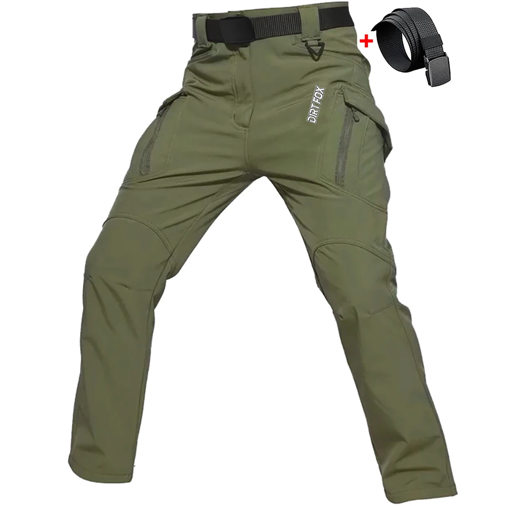 DIRTFOX MTB Hosen Frühling Herbst Fahrrad Racing Radfahren Lange Hosen Cargo Kleidung Mountainbike Reiten Ausrüstung Pantalon Vtt