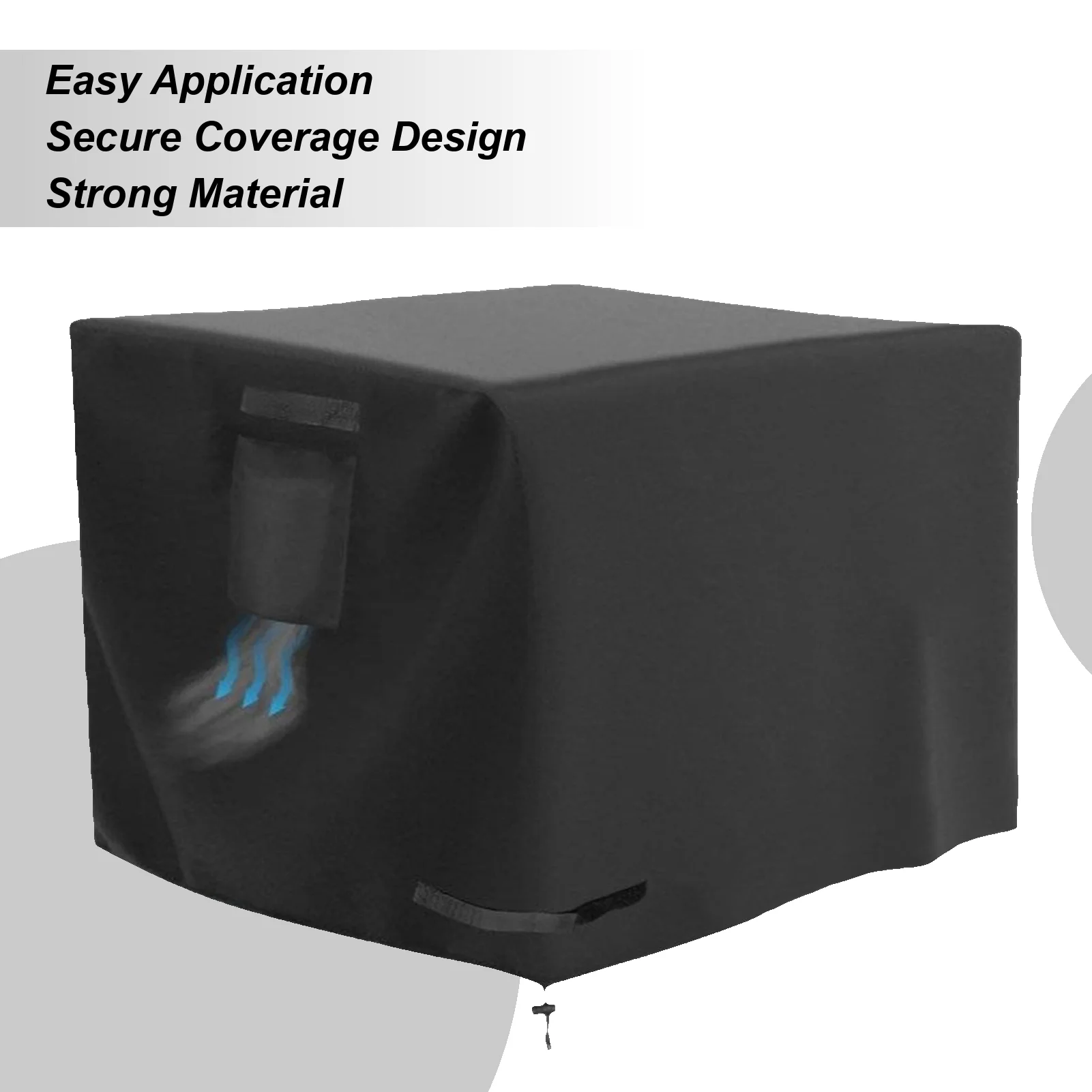 

Fire Pit Cover Square 30 Inch Portable Waterproof Shield Fire Table Covers For Patio Porch Camping Indoor Outdoor Home Yard