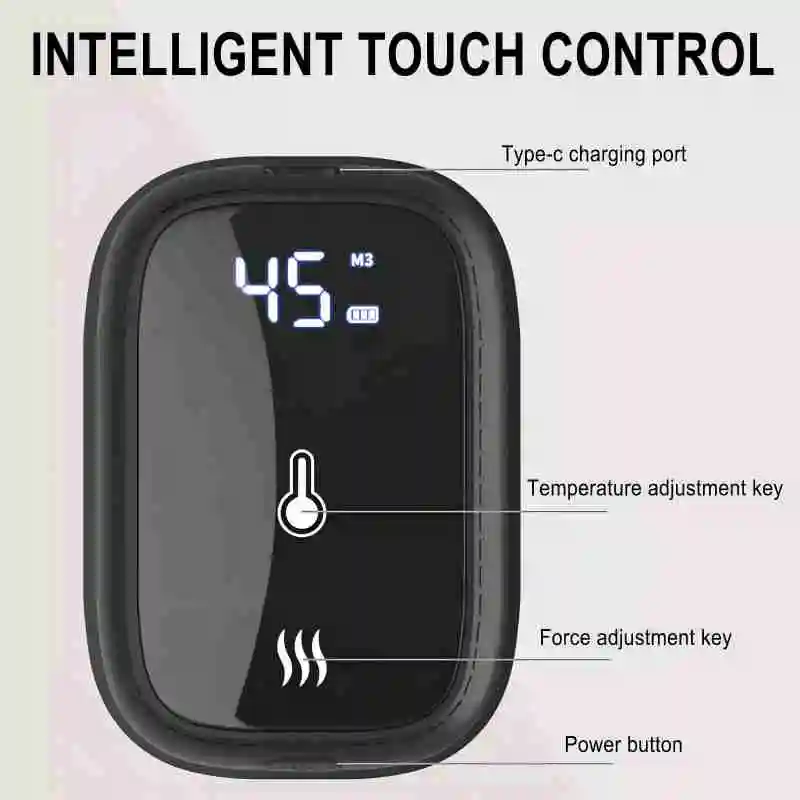 Multifunctional Knee and Leg Massager with Adjustable Calorie and Vibration - USB Charging for Knee, Shoulder and Elbow