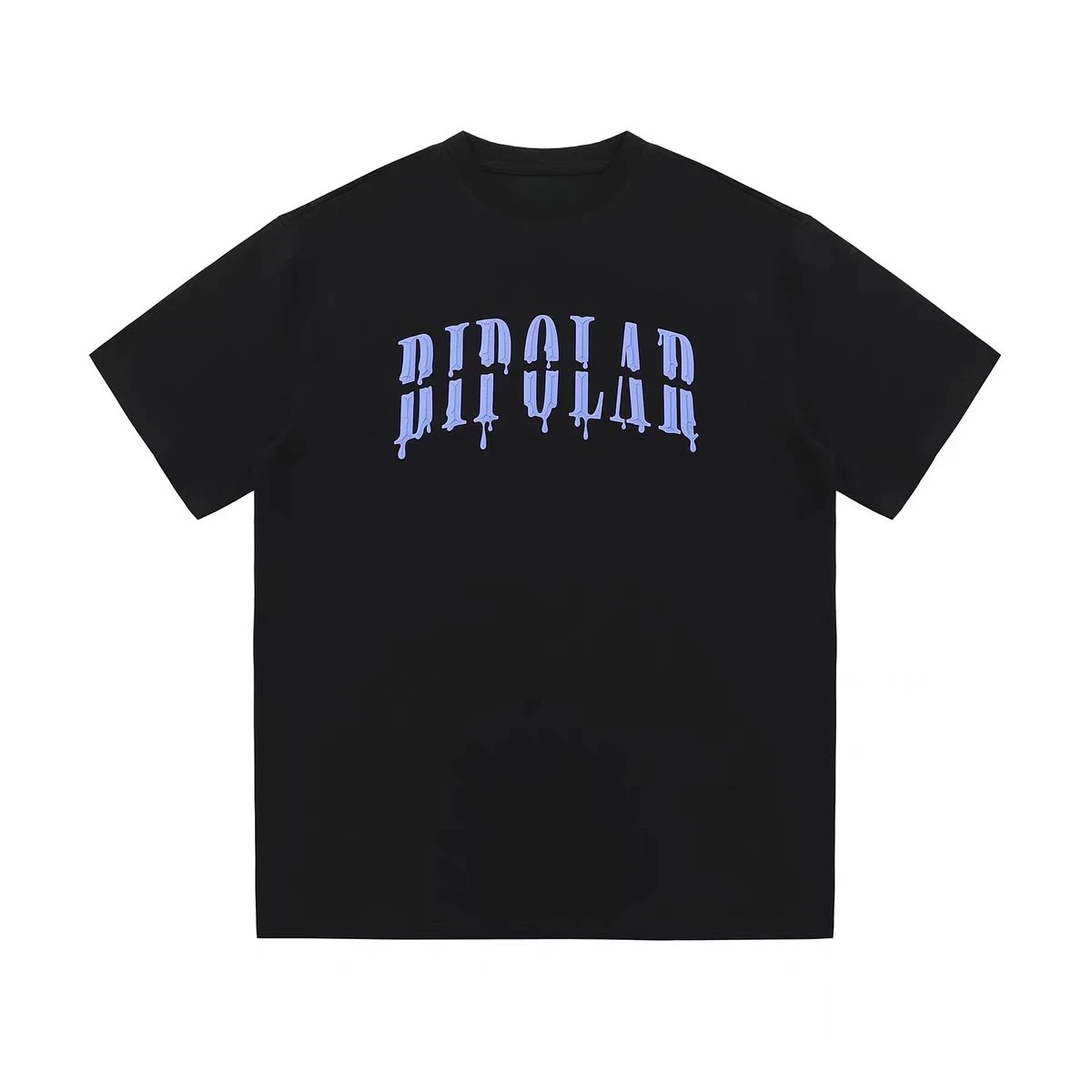 

Couple's Short-sleeved Summer American Streetwear Brand High Street Original Dissolved Letter-like Pure Cotton T-shirt