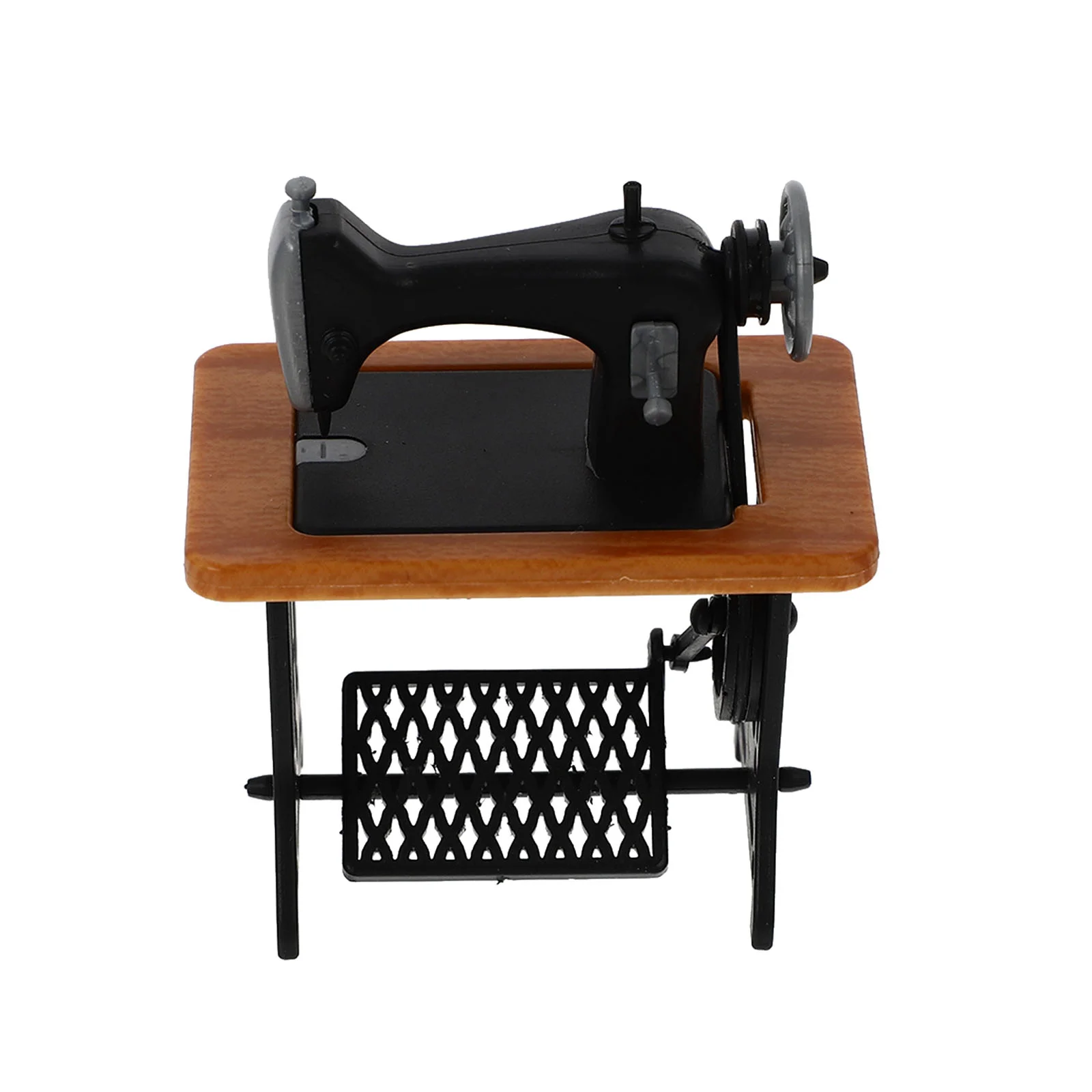 Decorate Sewing Machine Model Child Furniture Abs Mini House Toy Decoration