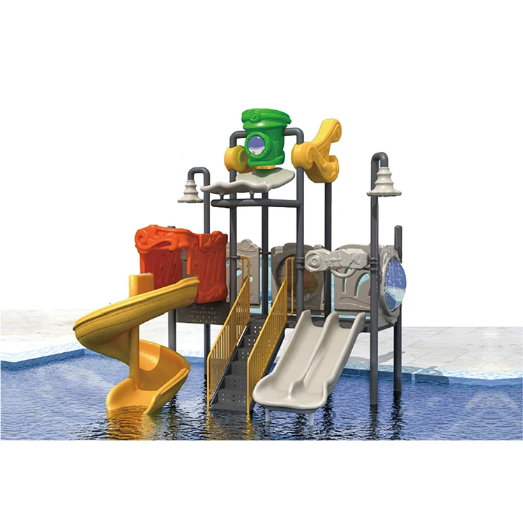 Extreme Water Parks Children Amusement Water Park Outdoor Water Slides With Pool