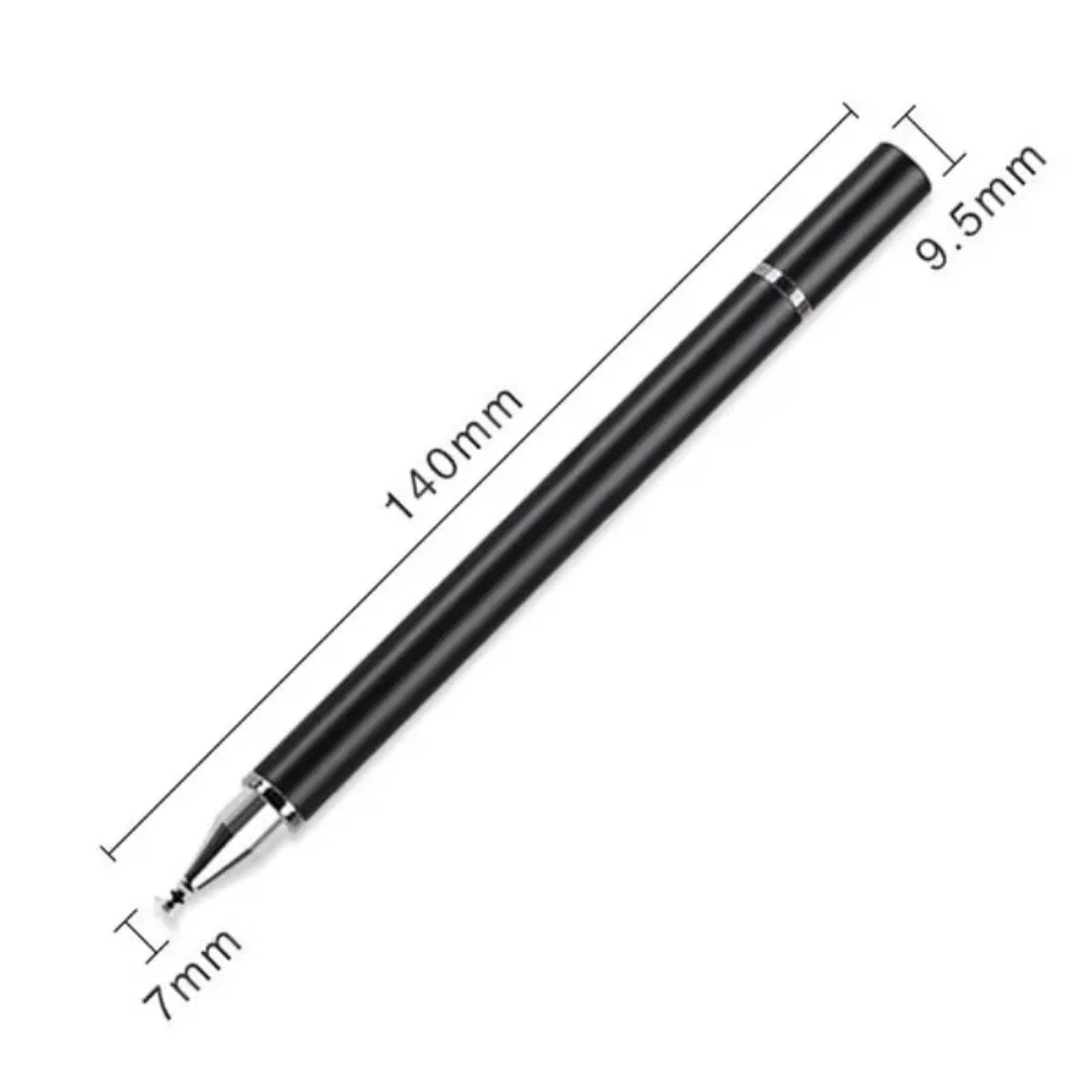 Universal 2in1 Stylus Pen for Cellphones Tablets Drawing Screens Capacitive Touch Pencil Precise Control