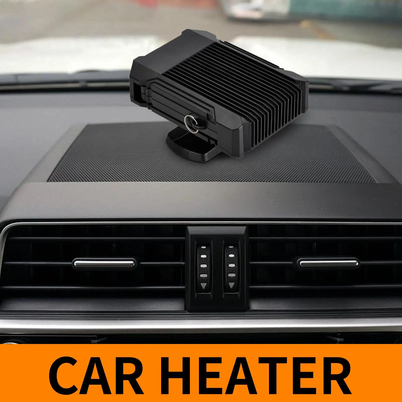 150 واط المحمولة سيارة تخييم سخان مزيل الصقيع مزيل الضباب سخان الزجاج الأمامي لشاحنة الشتاء الزجاج الأمامي التدفئة والتدفئة #4