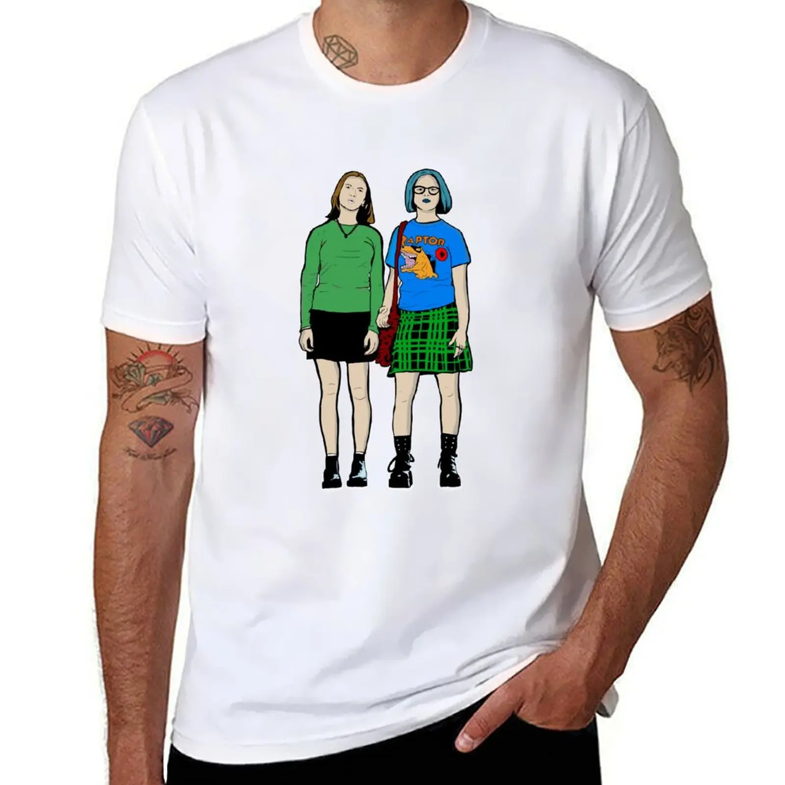 

Ghost world T-shirt new edition Blouse oversized t shirts for men