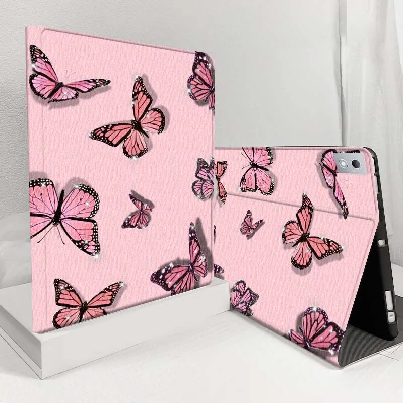 

Cartoon Butterfly Starry Wings For Lenovo Pad Legion Xiaoxin Tab Y700 K10 M10 P11 3rd Pro GT Plus Gen 5G Tablet Case