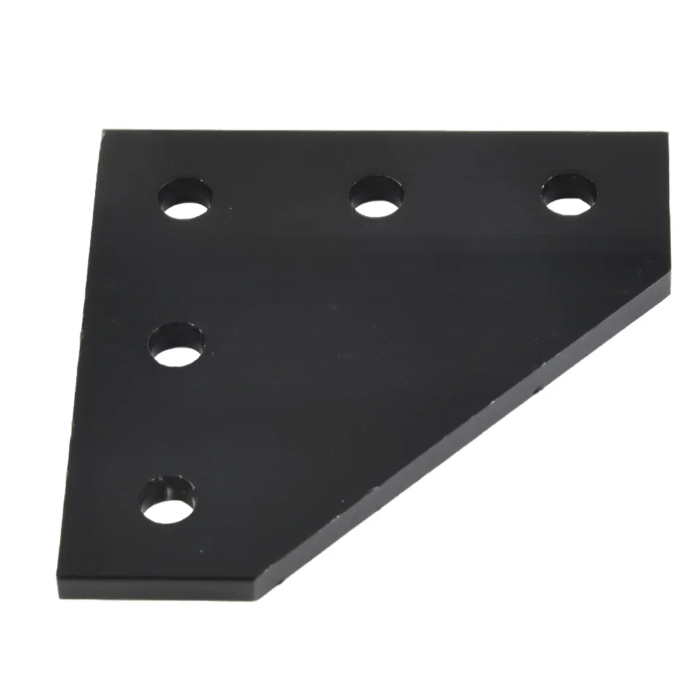 Joint Board Plate L-shaped 5 Holes Connecting Plate Corner Angle Bracket 90 Degree For 2020 Aluminum Profile Accessories