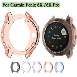 New Anti-fall TPU Watch Case For Garmin Fenix 6X | 6X Pro Cover Bracelet Protective Frame Shell sport Shockproof Watch Cases