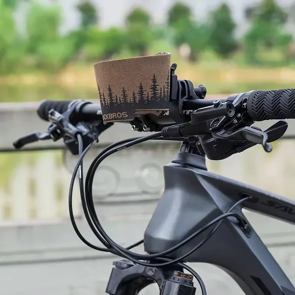 rockbros-マイクロファイバーレザー-自転車用ウォーターカップホルダー-ハンドルバー-サイクリングコーヒーカップホルダー-調節可能なウォーターボトルホルダー