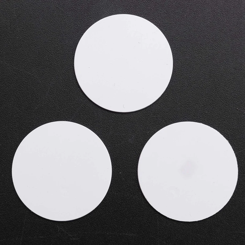 RISE-For Ntag215 tag NFC, kartu NFC koin PVC kosong kompatibel dengan semua ponsel & perangkat yang mendukung NFC-(60 buah)