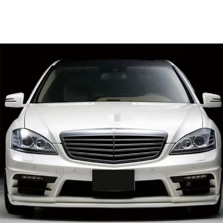 Car Front Rear Bumper Side Skirts Fenders Body Kits For Mercedes Benz W221 S600 S500 S350 S300 Upgrade Wald Facelift Car Bumper