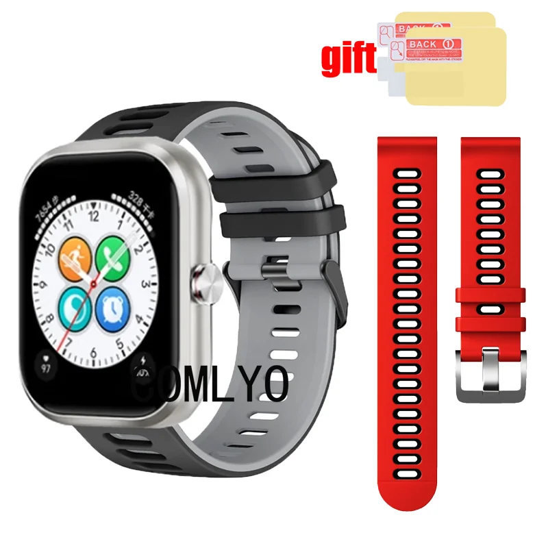 For Honor choice watch Strap SmartWatch Wristband Bracelet Silicone Band Screen protector Film