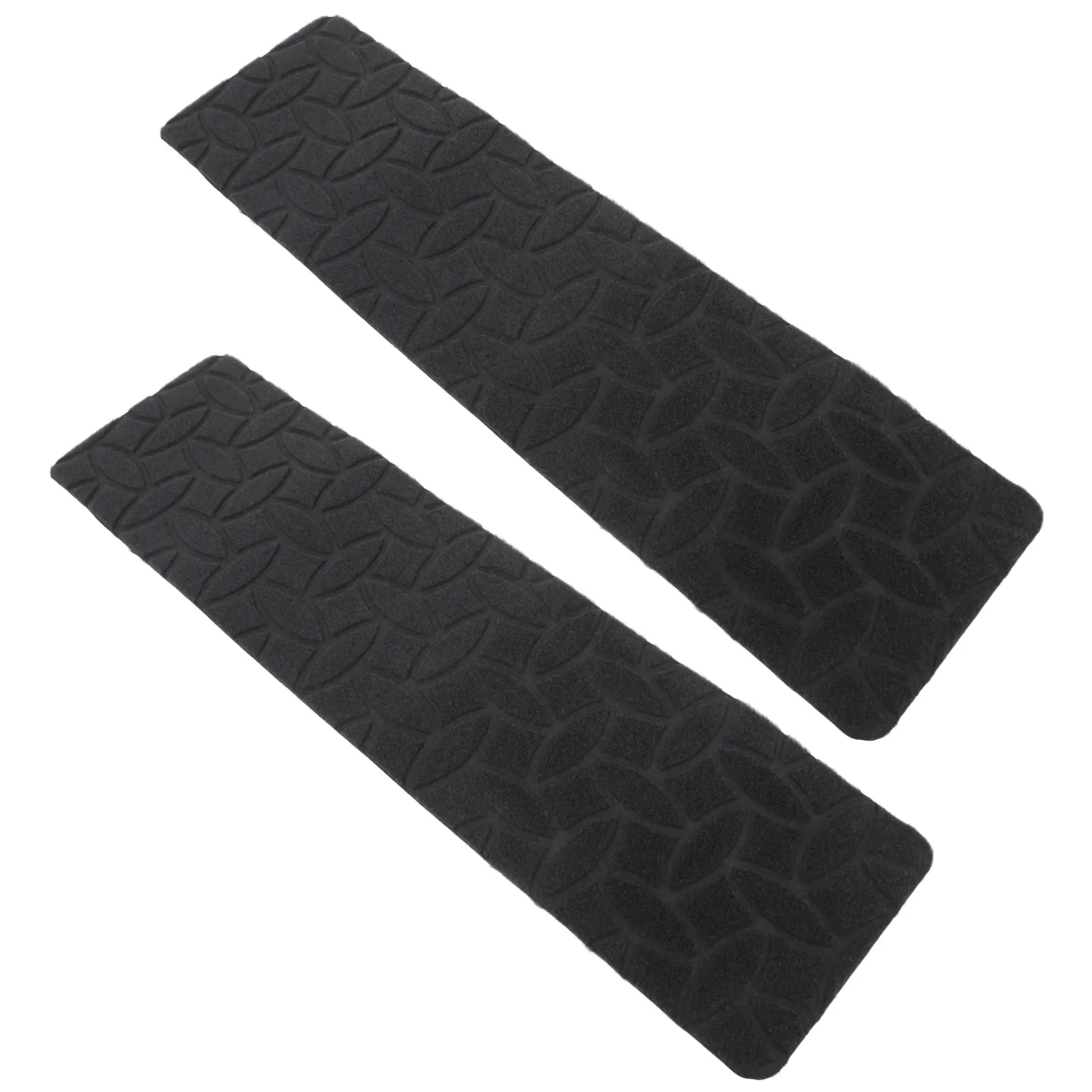 

2Pcs Non Slip Stair Treads PVC Anti Slip Step Mat Adhesive Carpet for Steps Easy Installation Peel Stick Runner Water Absorbent