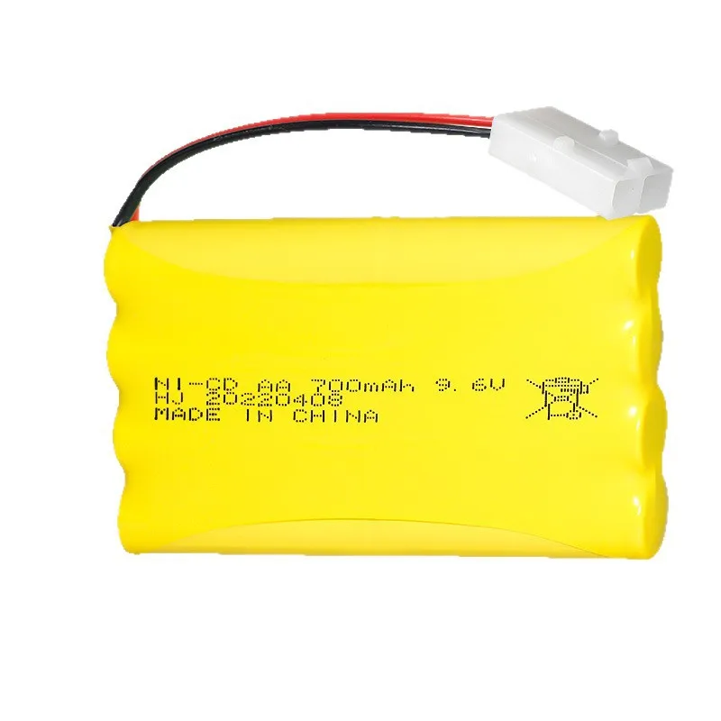 9.6V 300-800MmAh NI CD Rechargeable Battery for RC Cars Tanks Robots Boats Ship Remote Control Toys Guns AA Battery Pack