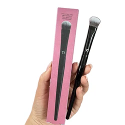 PRO Concealer Brush 71 Black Angled Fingertip Conceal Blending Makeup Brush Beauty Tool