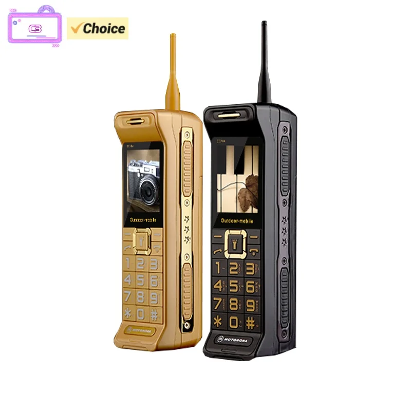 Long Standby C3 Retro Cellphone 2.2inches Dual SIM Card Mp3 Big Battery 6800mAh Bluetooth Unlocked Mobile Phone
