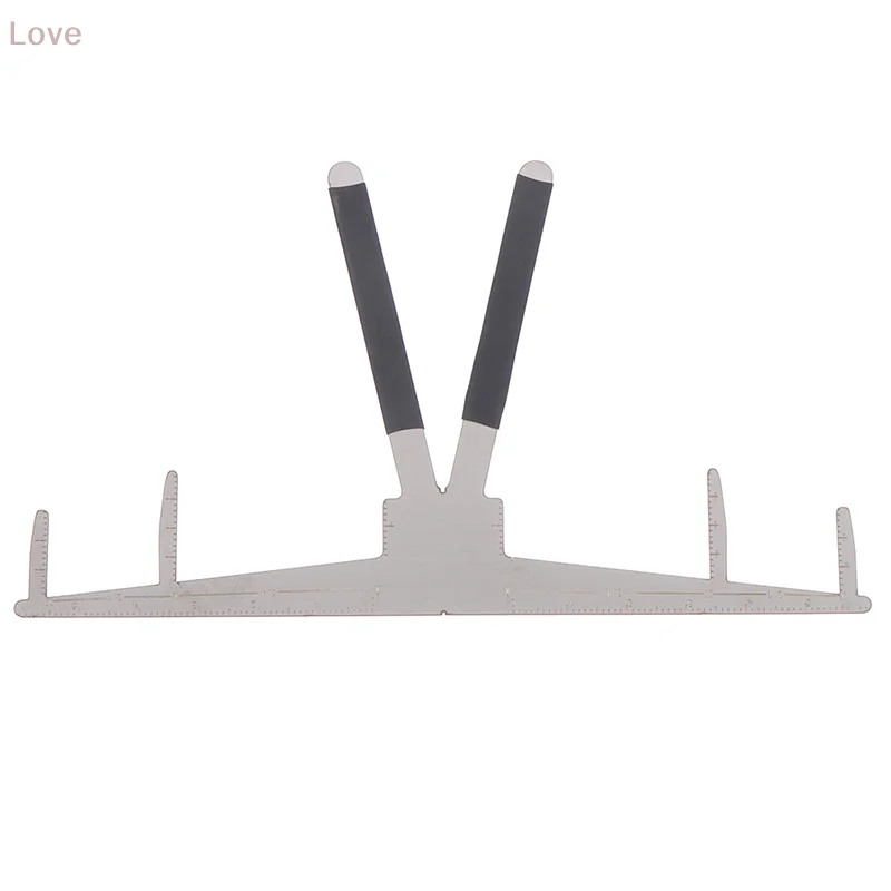 [L&P] Microblading قياس ثلاث نقاط تحديد المواقع التوازن حاكم الحاجب استنسل حاكم للمكياج الدائم