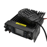 Anytone D578UV Pro Mobile Commercial Radio with GPS and Bluetooth DMR Analog APRS Finger PTT Key Car Driving Base Station