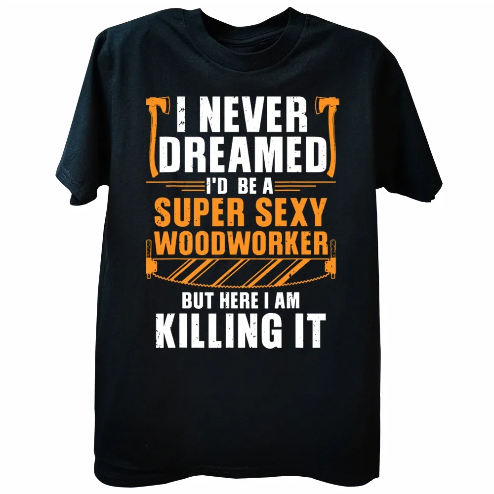 Cool Woodworker Design For Men Women Woodworking Wood Worker T Shirts Handyman Repairman Carpenters Building Gifts T-shirt