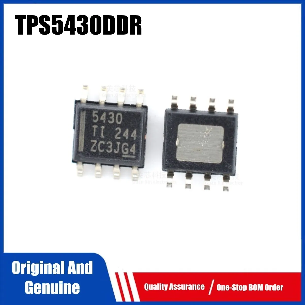 5Pcs/Lot Original Genuine TPS5430DDR TPS5430 5430 Package SOP8 Voltage Regulator IC