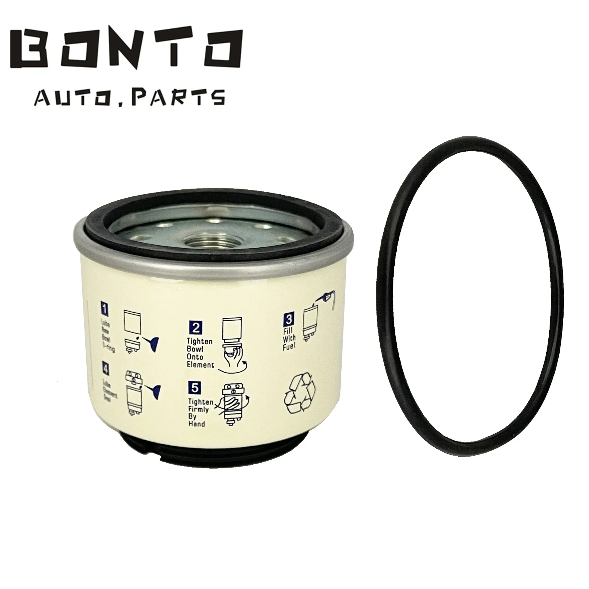 BONTO R12T Fuel Filter Element Water Separator Element For S3240 120AS 120AT NPT ZG1/4-19 YMH2E114-00-00