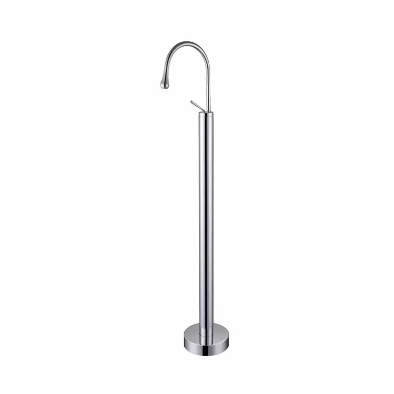

Italian faucet, bathtub floor-to-ceiling basin faucet, hot and cold cylinder side shower shower set