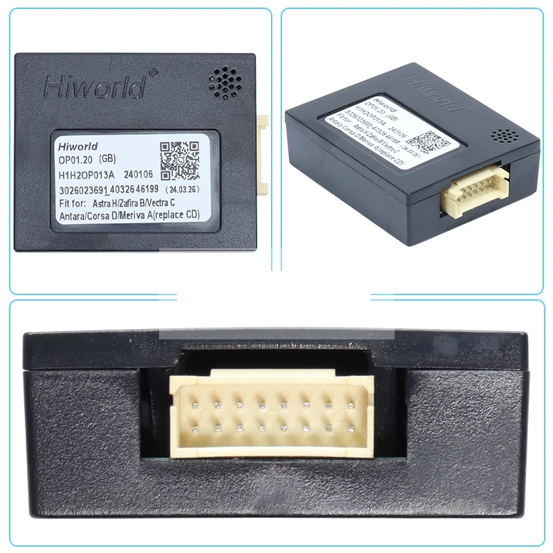 Canbus Box Decoder For 2001-2011 OPEL COMBO/2000-2006 CROSA/2004-2009 TIGRA Car Stereo Radio ISO Cable Socket Connector Adapter