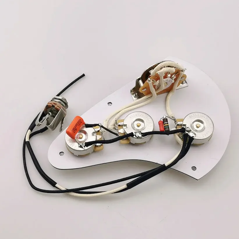 Guitar Wiring Harness CTS 250K Potentiometer Orange capacitor