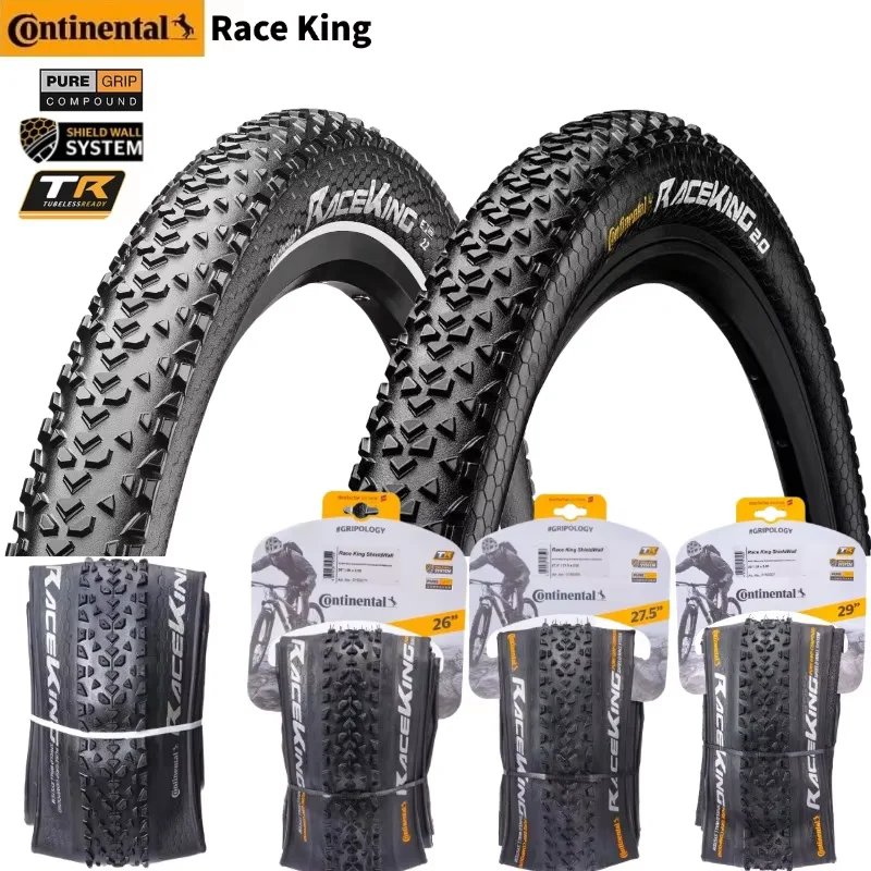 Continental Race King MTB Bicycle Tires Tubeless Rim 26x2.0 29x2.0