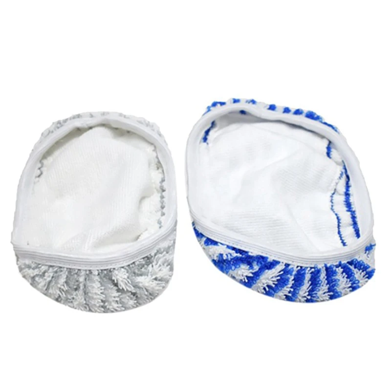 A01V-4 Pcs Microfibre Cloth Pads For Rowenta Clean&Steam ZR005801 Cleaner Accessory Replacement,Washable And Reusable