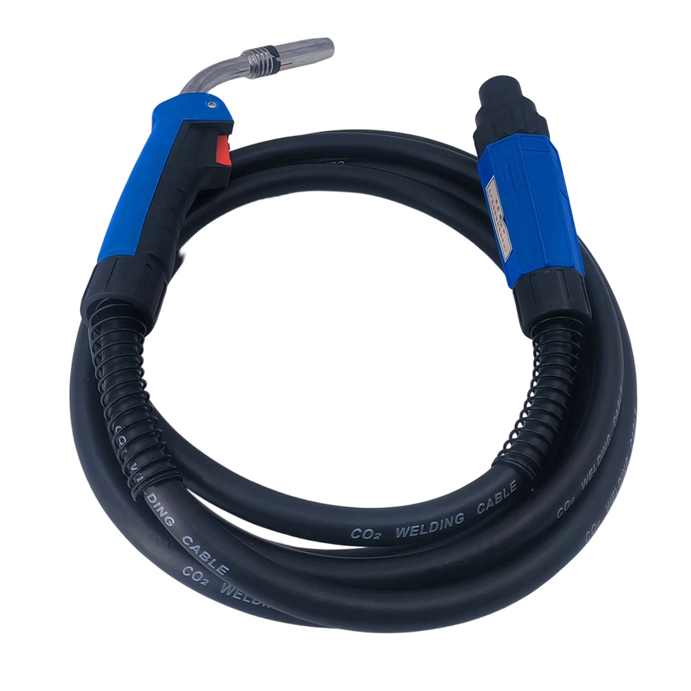 24KD MIG Welding Torch Air-Cooled 250 Amp MIG Torch Euro Quick Connector 15FT/5M MIG Welding Torch Welding Machines Accessories