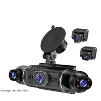 5-Recording 3inch HD 1080P IPS Screen Dash Cam 360° 360-degree WiFi Car Mount for In-Car Outdoor Front Rear Left Right Recording