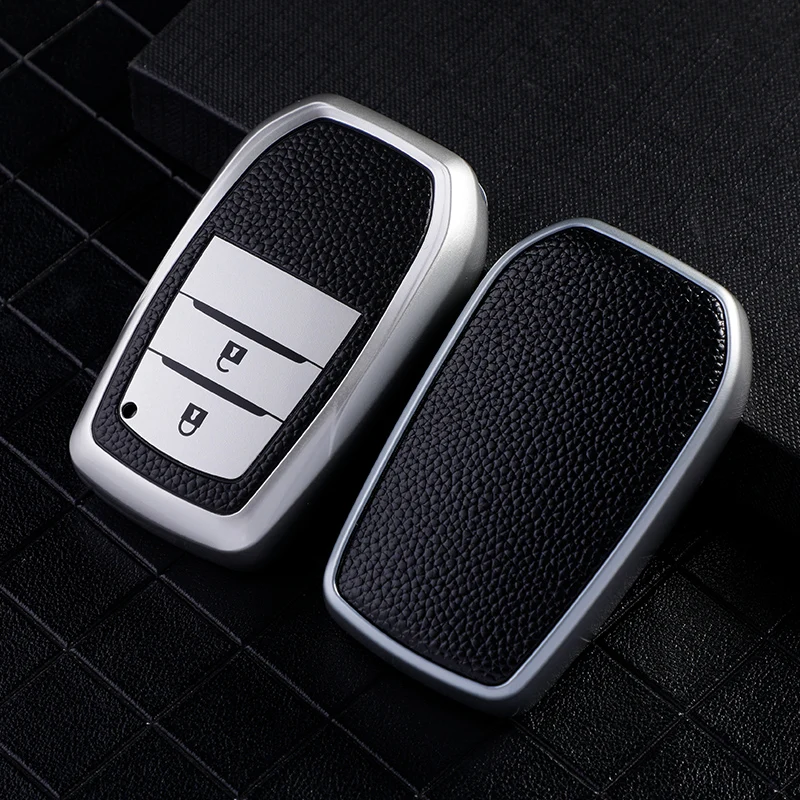 TPU Leather Car Key Case Cover for Toyota Yaris Prius Camry Corolla Avensis Verso Prado REIZ Crown RAV4 C-HR Aygo Scion TC IM