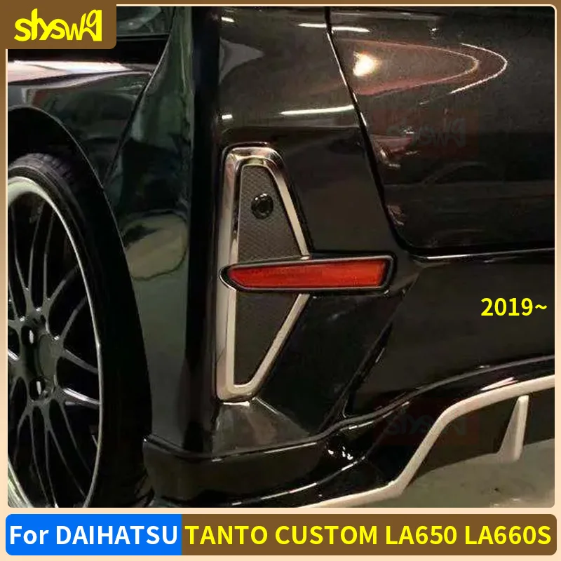 

Для Daihatsu TANTO Custom LA650 LA660S декоративная рамка заднего зеркала противотуманная фара накладка из нержавеющей стали автомобильные хромированные аксессуары